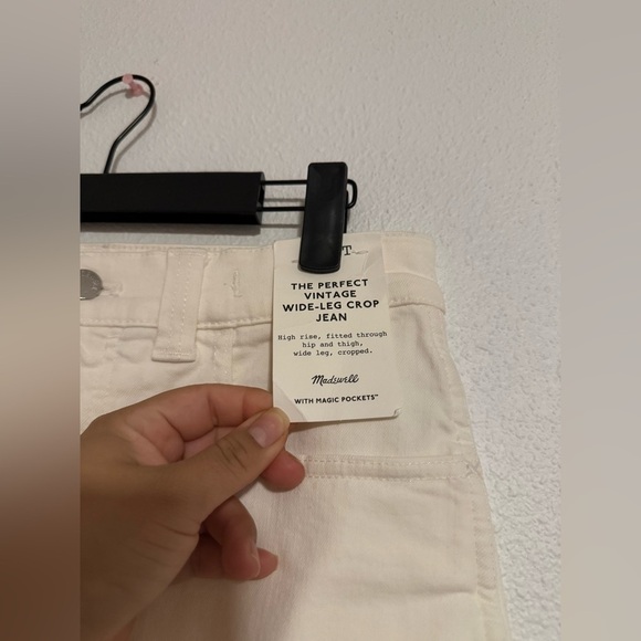Madewell The Tall Perfect Vintage Wide-Leg Crop Jean - Picture 5 of 8